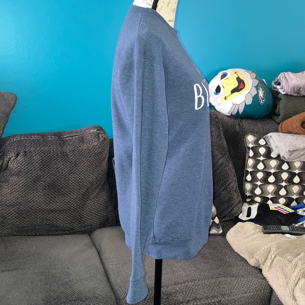 It’s a Buzz World Simply Blessed Crewneck Sweatshirt, XS - Picture 3 of 6